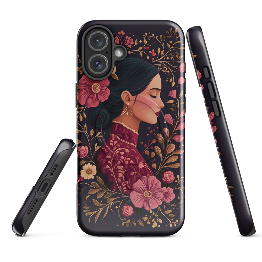 Portrait of Serenity | Phone Case |  16 Plus | MagSafe® Tough Case | Glossy