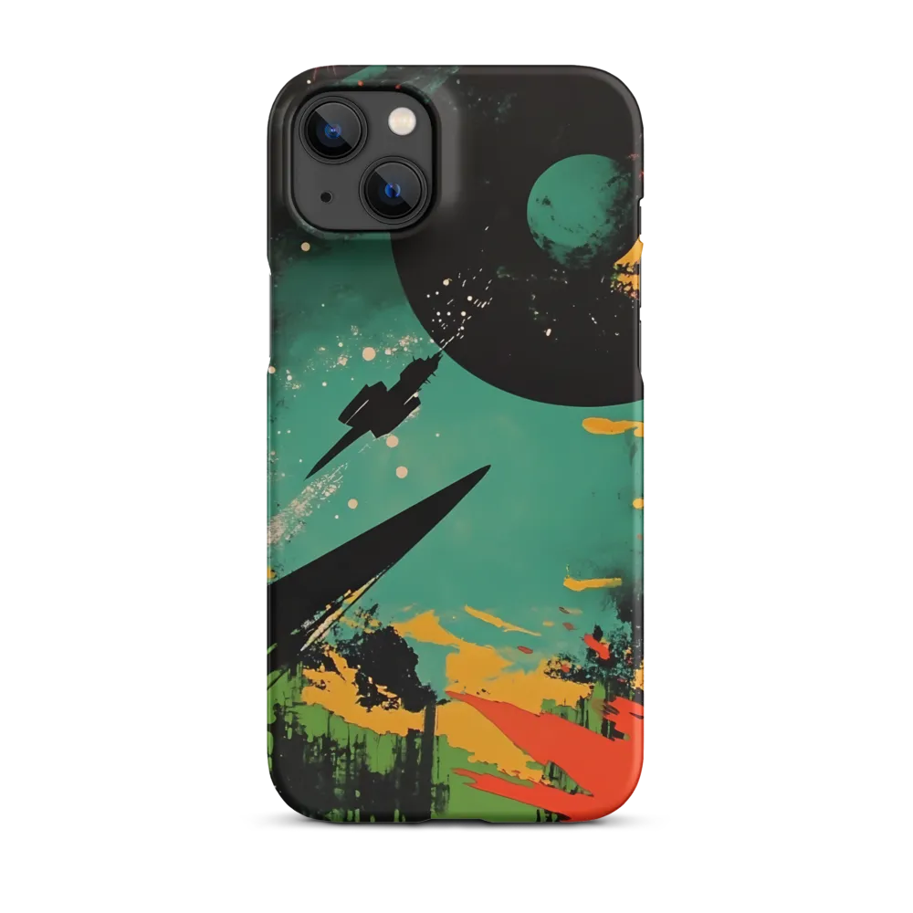 Journey Through the Cosmic Canvas | Phone Case |  14 Plus | Snap Case | Matte