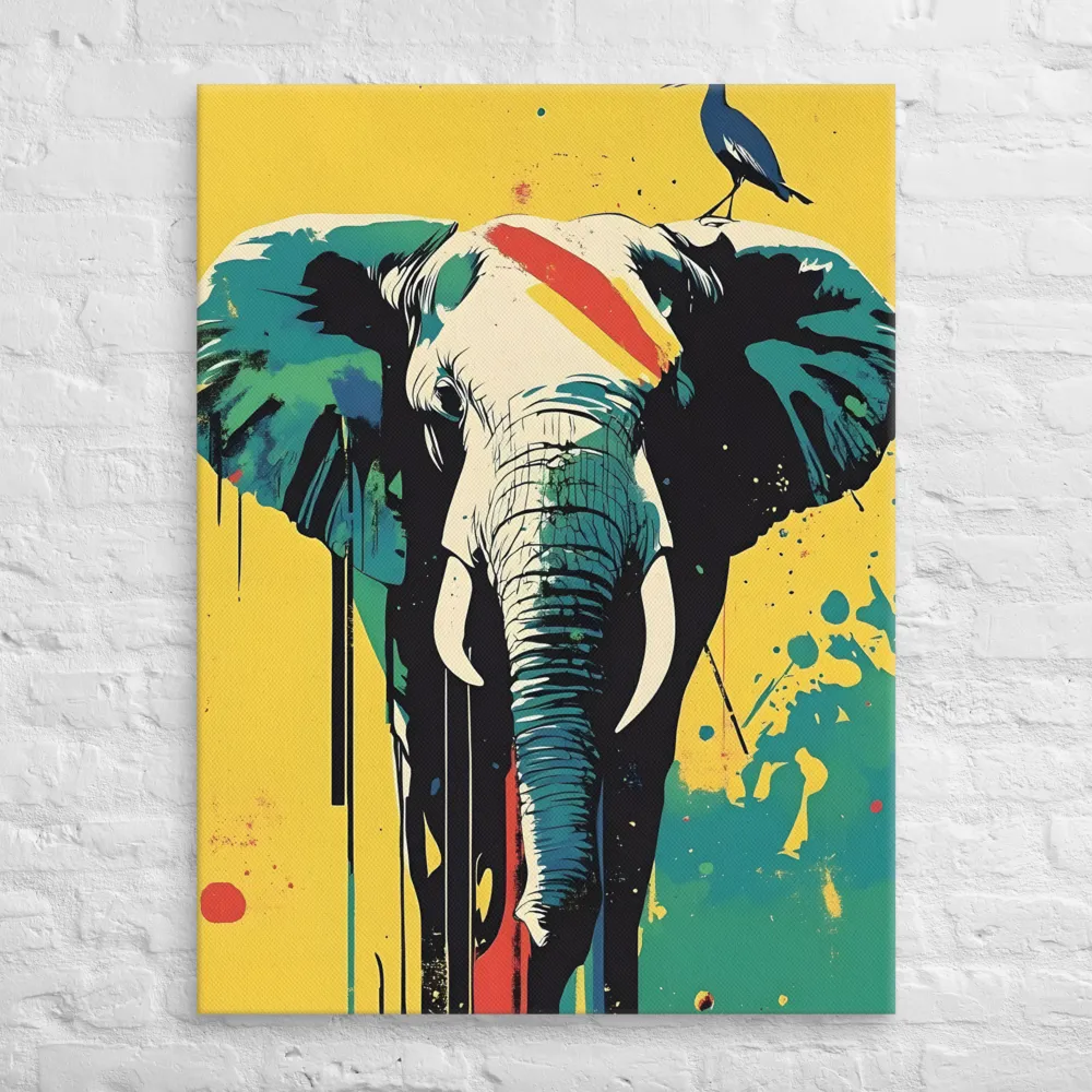 Elegance of the Wild: A Colorful Harmony