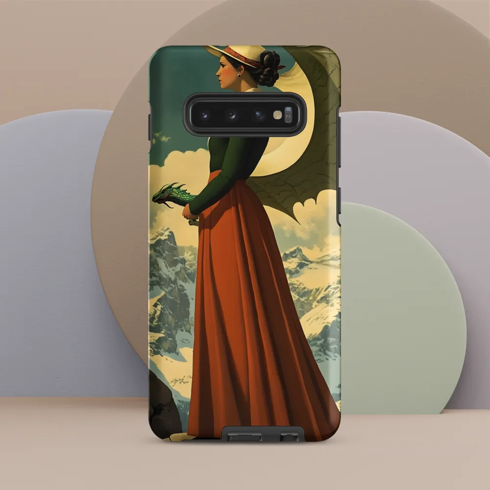 Mystic Harmony: The Dragon Keeper | Phone Case |  S10 Plus | Tough Case | Matte