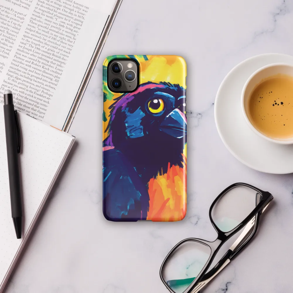 Vivid Avian Encounter | Phone Case |  11 Pro Max | Snap Case | Glossy