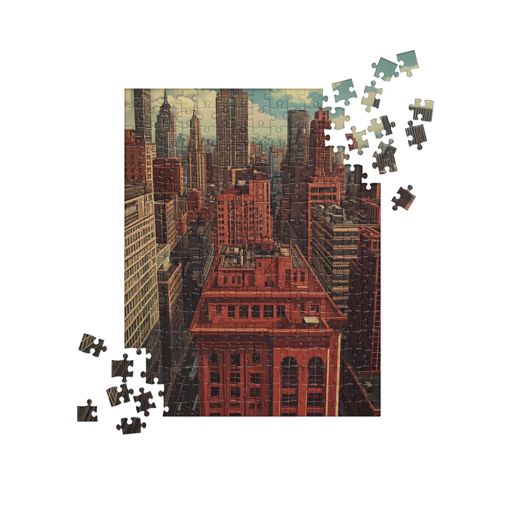 Urban Reverie: A Journey Through the City | Jigsaw Puzzle | 252 pieces