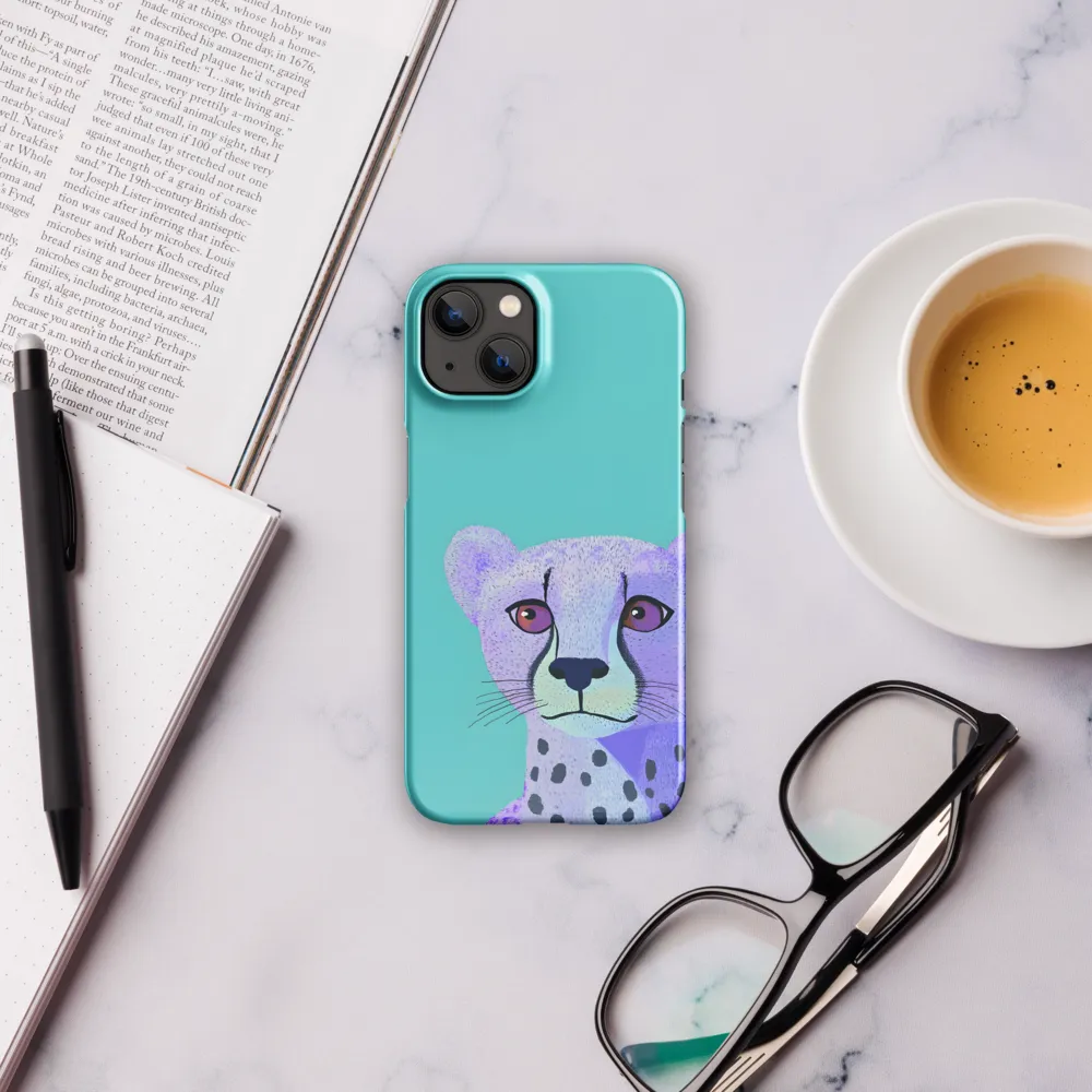 Curious Cheetah | Phone Case |  13 | Snap Case | Glossy