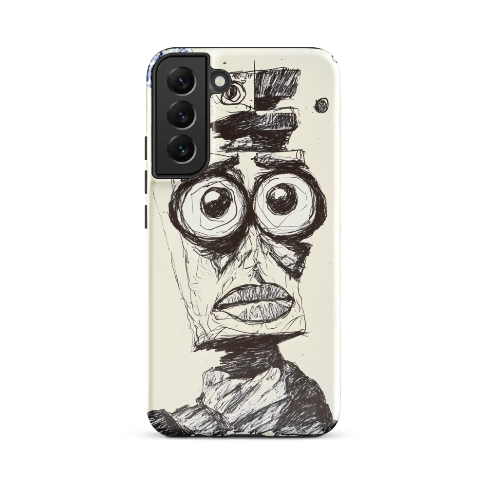 Abstract Surrealist Figure in Cubism