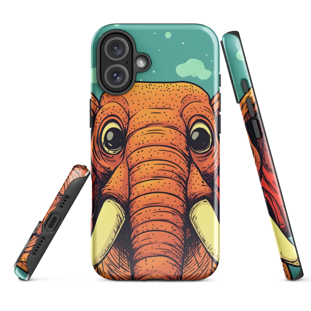 Whimsical Majesty: The Playful Elephant