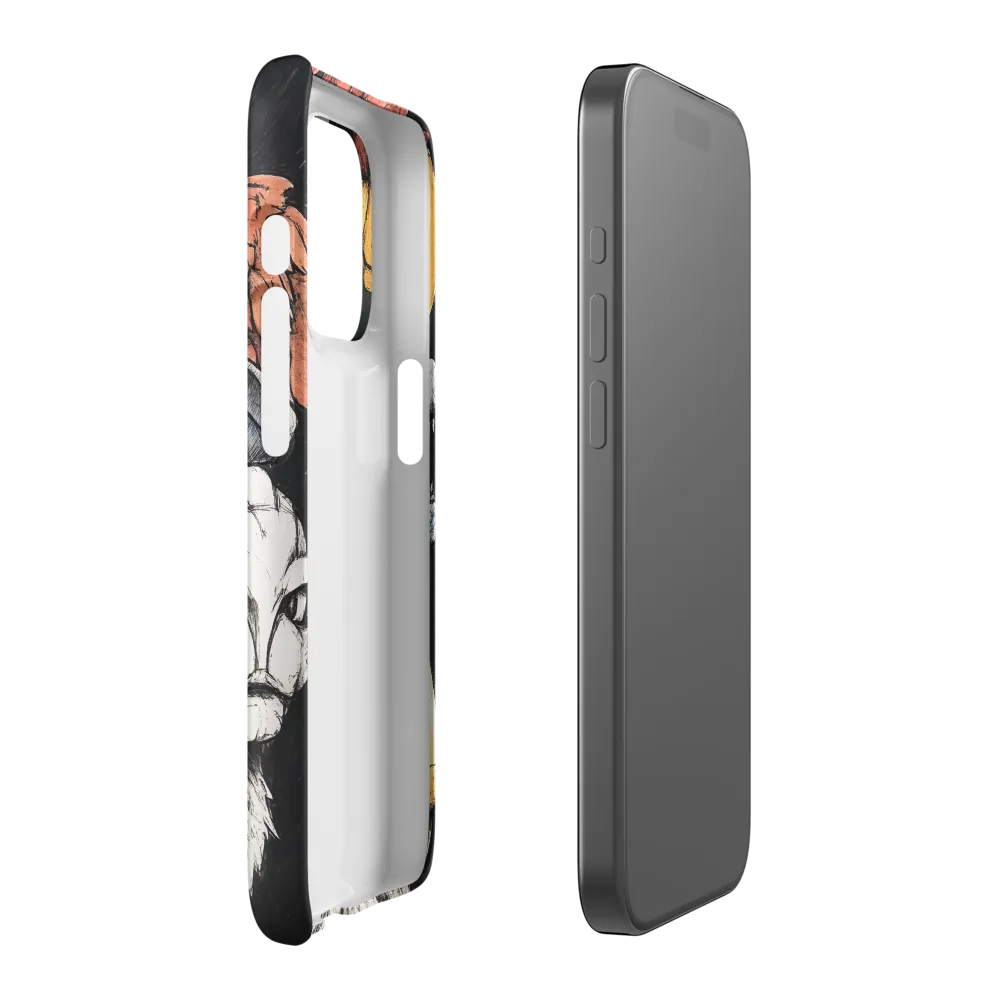 Mythical Beasts in Harmony | Phone Case |  15 Pro | Snap Case | Matte