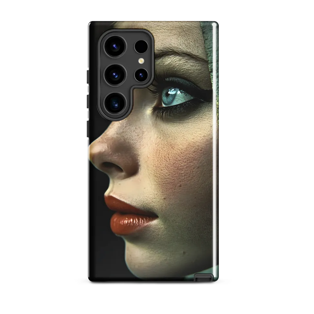 Gaze of Elegance | Phone Case |  S24 Ultra | Tough Case | Glossy