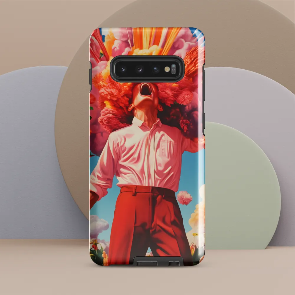 Eruption of Expression | Phone Case |  S10 Plus | Tough Case | Glossy