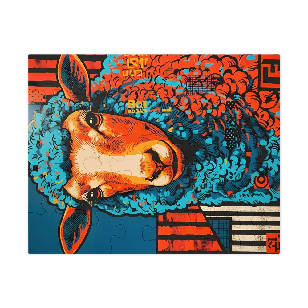 Electric Sheep 
 Jigsaw Puzzle in Tin Box