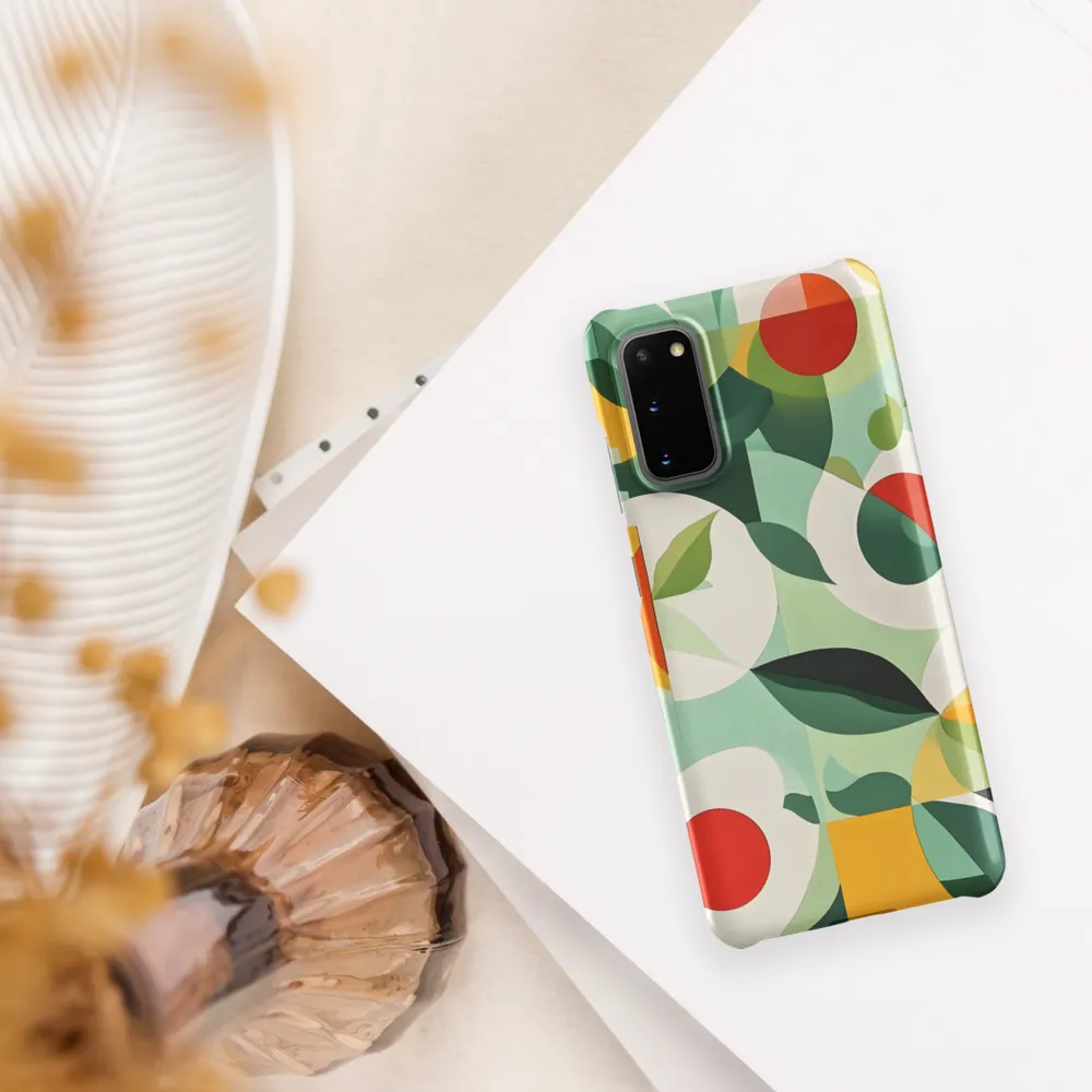 Harmony in Shapes: A Playful Abstract Design