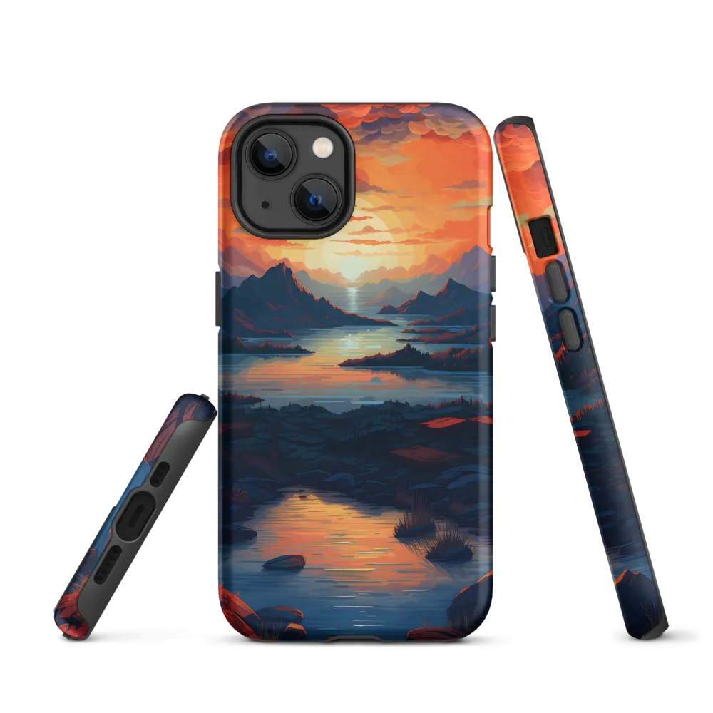 Ethereal Evening: A Digital Dusk