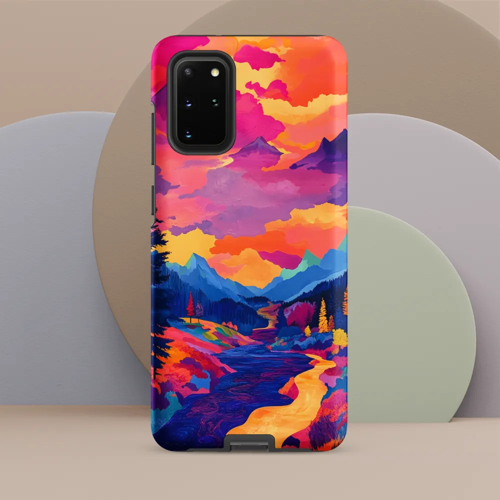 Radiant Serenity: A Surreal Landscape