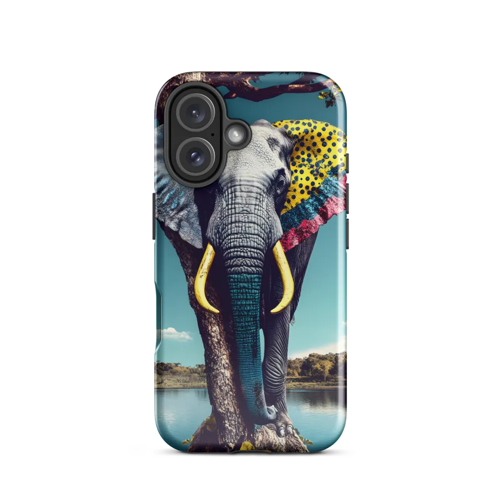 Playful Elegance: The Surreal Elephant