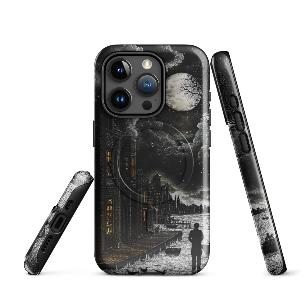 Whispers of the Night | Phone Case |  15 Pro | MagSafe® Tough Case | Glossy
