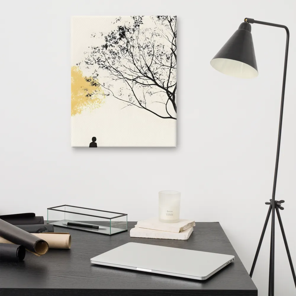 Whispers of Solitude | Canvas | 16″×20″