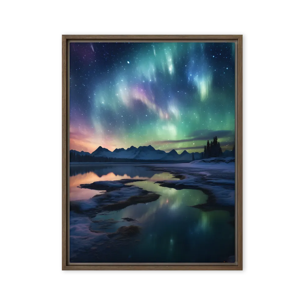 Ethereal Aurora: A Night Under the Stars