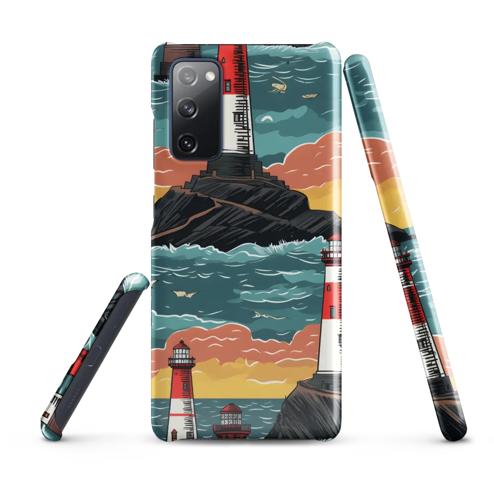 Lighthouses in a Whimsical Ocean
