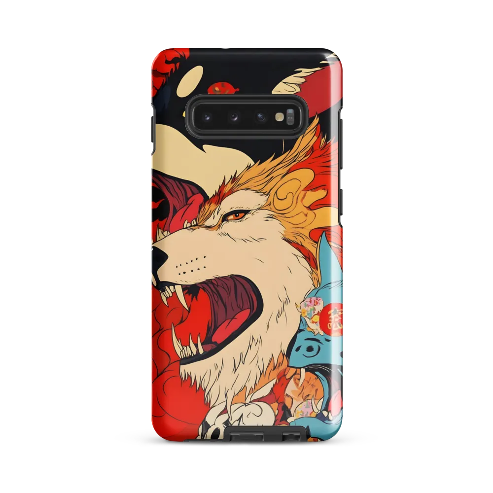 Fierce Trio: Guardians of Myth | Phone Case |  S10 Plus | Tough Case | Glossy