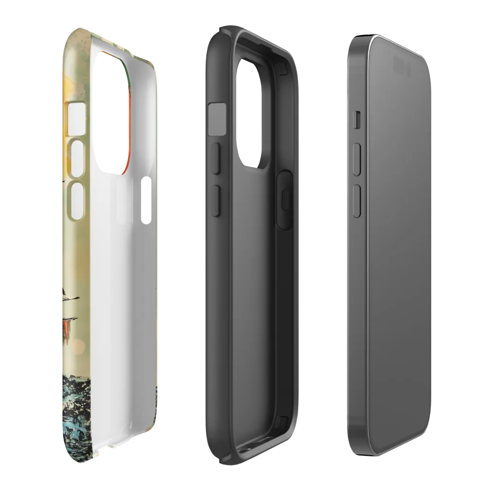 Sailing into the Surreal | Phone Case |  14 Pro | Tough Case | Glossy
