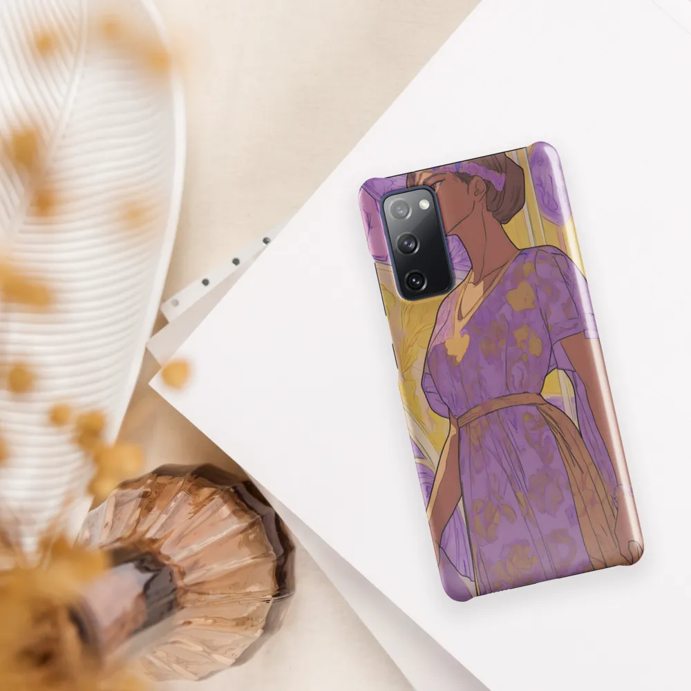 Elegance in Floral Harmony | Phone Case |  S20 FE | Snap Case | Glossy