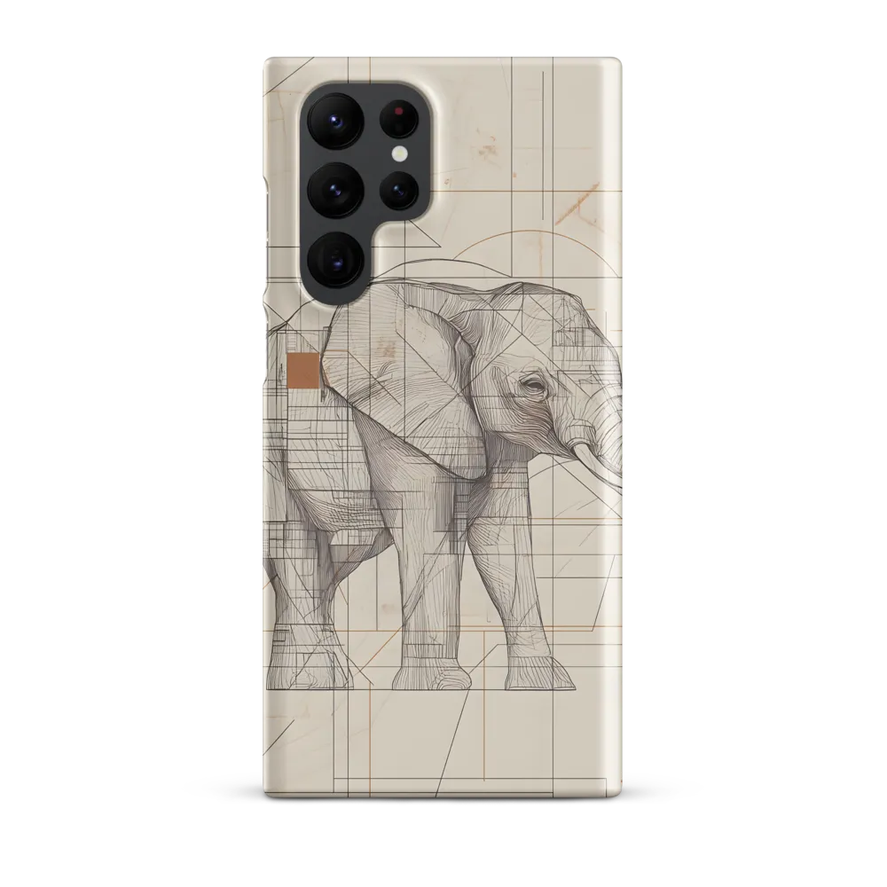 Geometric Elegance: The Steel Elephant