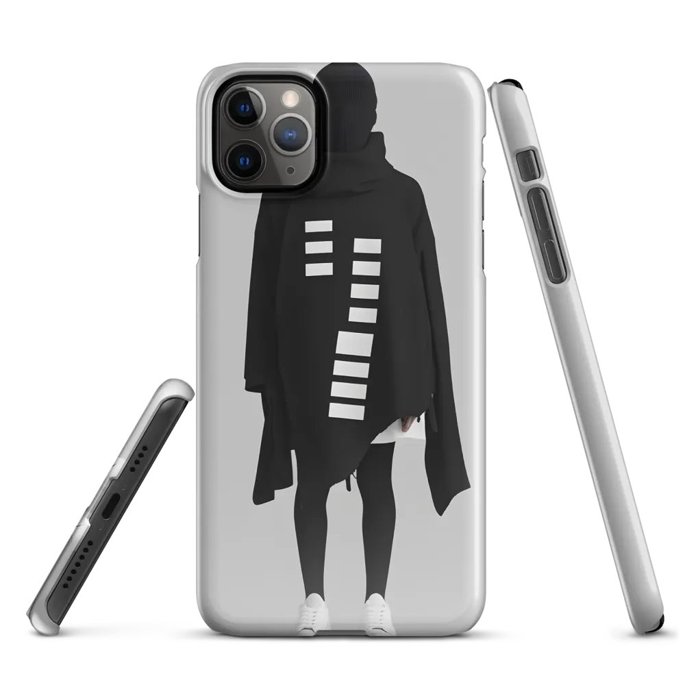 Enigmatic Layers: A Study in Minimalist Fashion | Phone Case |  11 Pro Max | Snap Case | Glossy