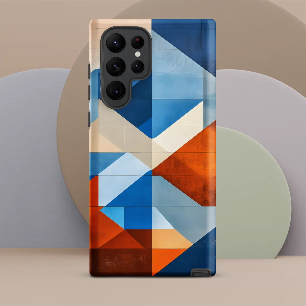 Geometric Harmony: A Vibrant Landscape