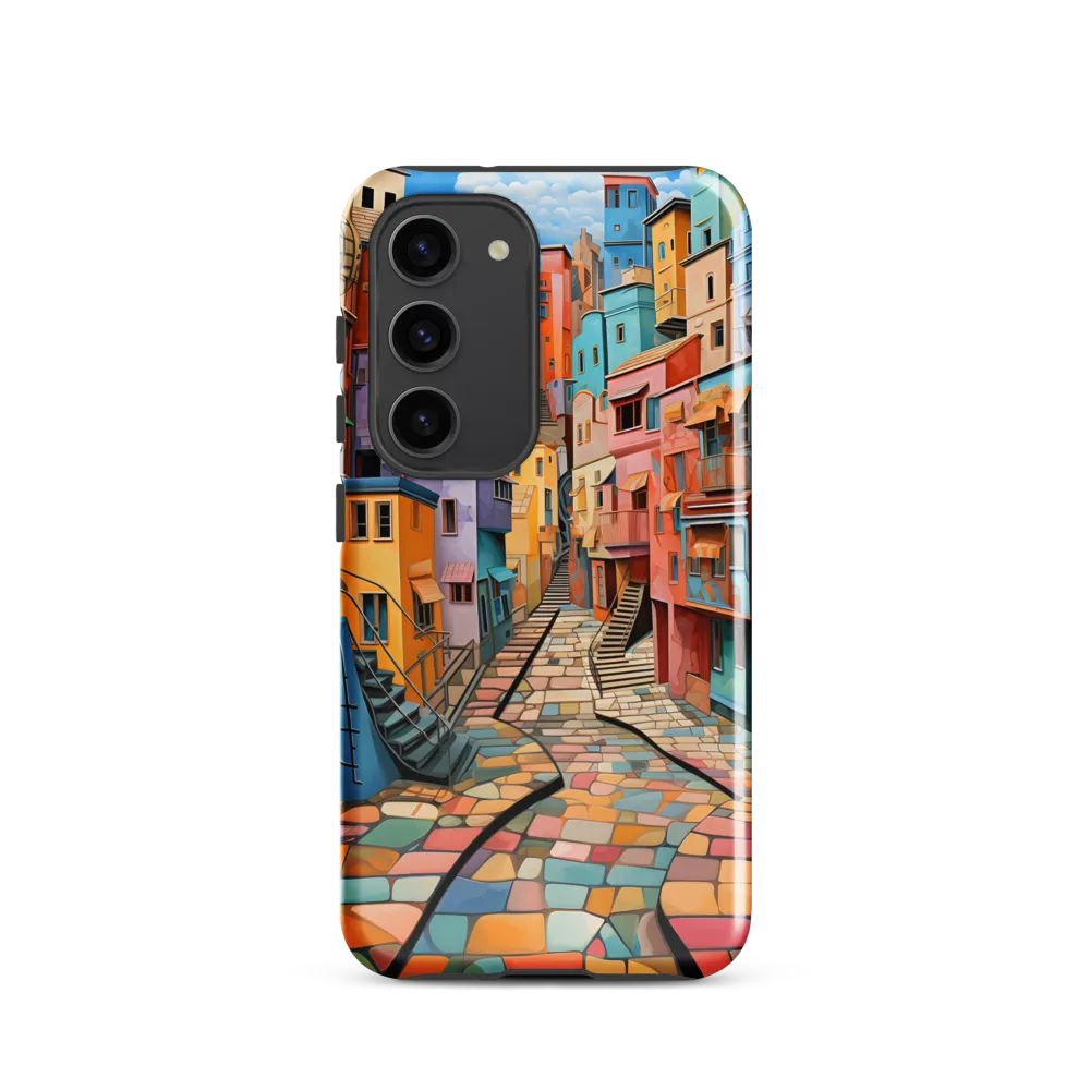 Vibrant Cityscape: A Kaleidoscope of Colors