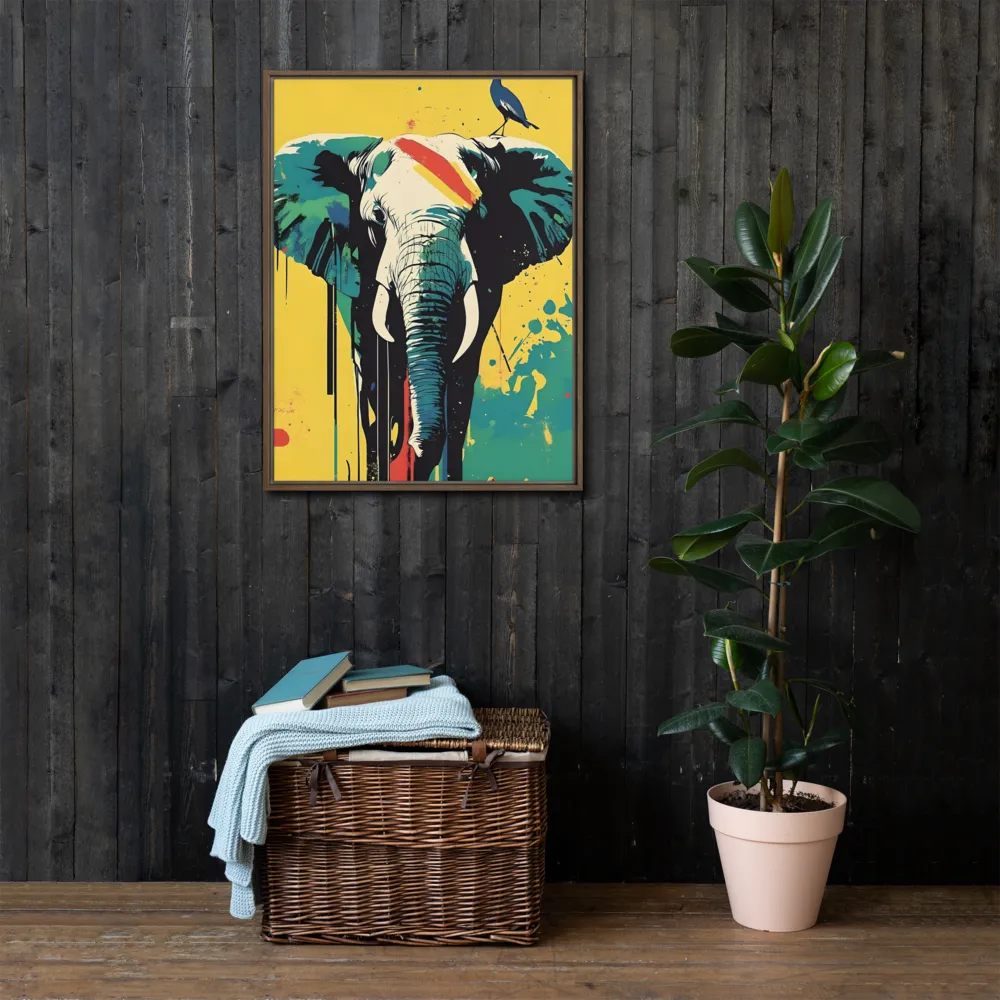 Elegance of the Wild: A Colorful Harmony