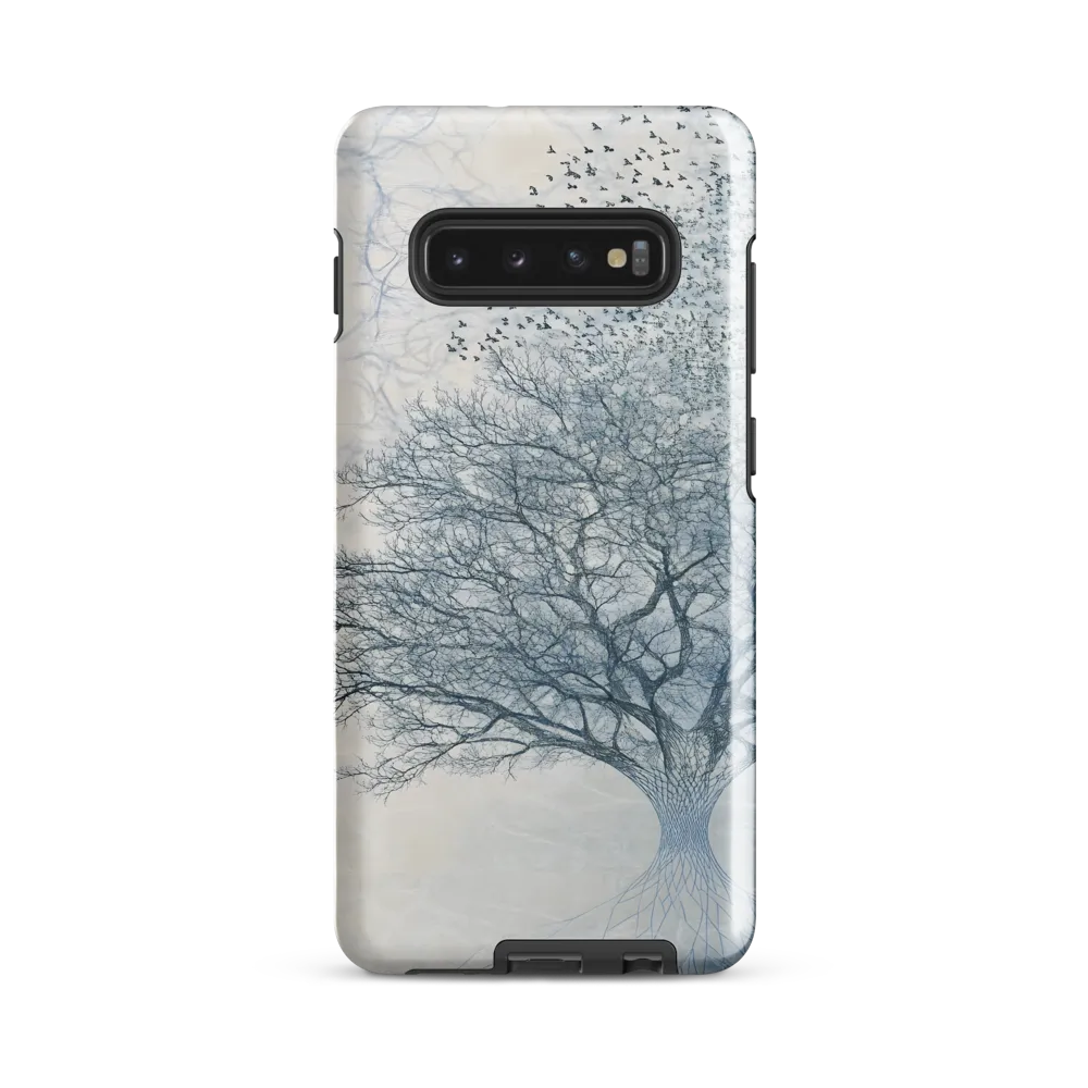 The Flight of Reflection | Phone Case |  S10 Plus | Tough Case | Glossy