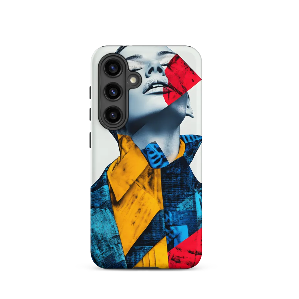 Fragmented Confidence: A Surreal Fashion Portrait