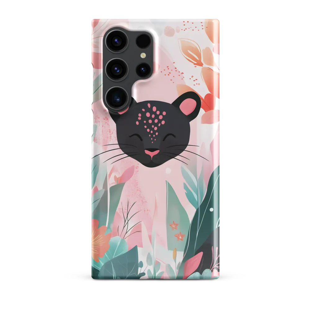 Whimsical Panther in Bloom