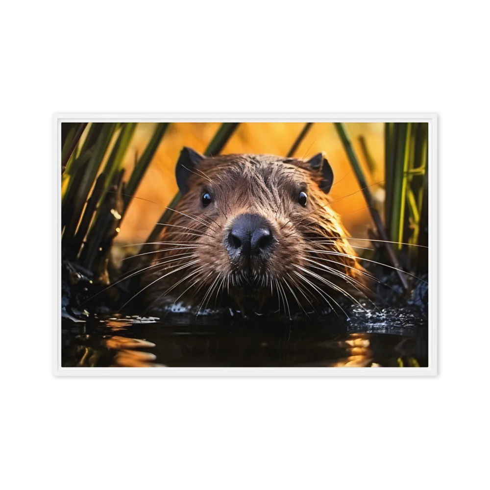 Beaver Serenity: A Natural Portrait