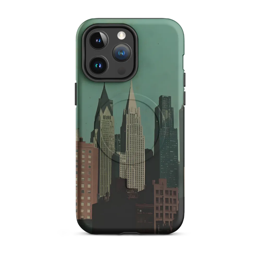 Urban Nostalgia: A Retro Cityscape