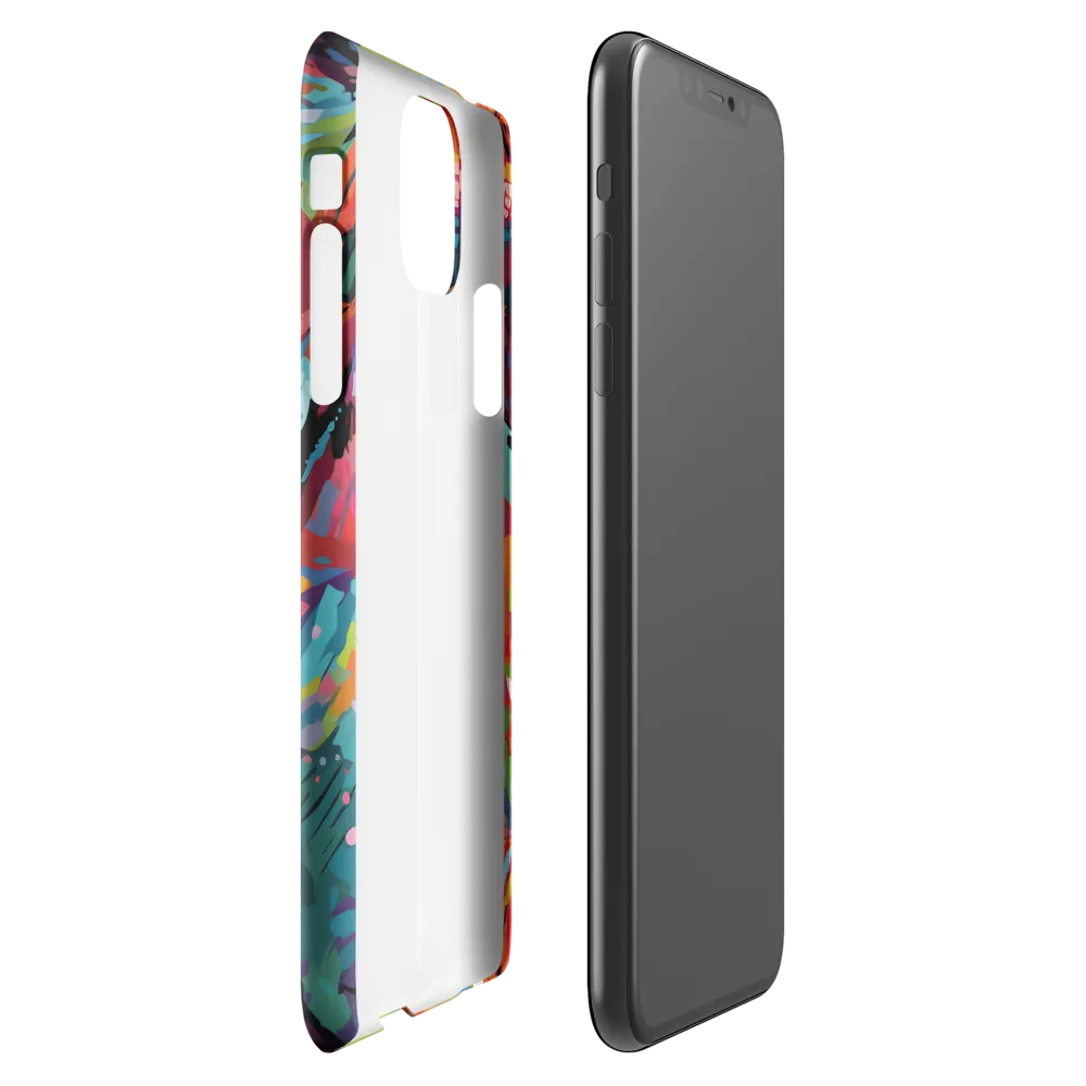 Colorful Lizard: An Abstract Adventure | Phone Case |  11 Pro Max | Snap Case | Glossy