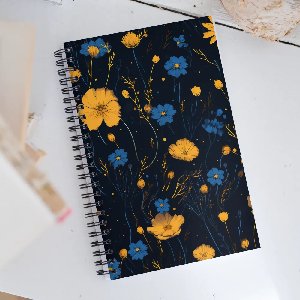 Nocturnal Blossoms | Spiral Notebook