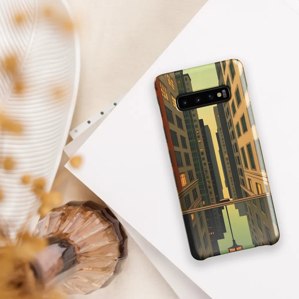 Reflections of Urban Serenity | Phone Case |  S10 Plus | Snap Case | Glossy