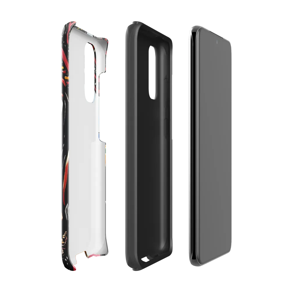 Vibrant Nature's Embrace | Phone Case |  S20 | Tough Case | Glossy