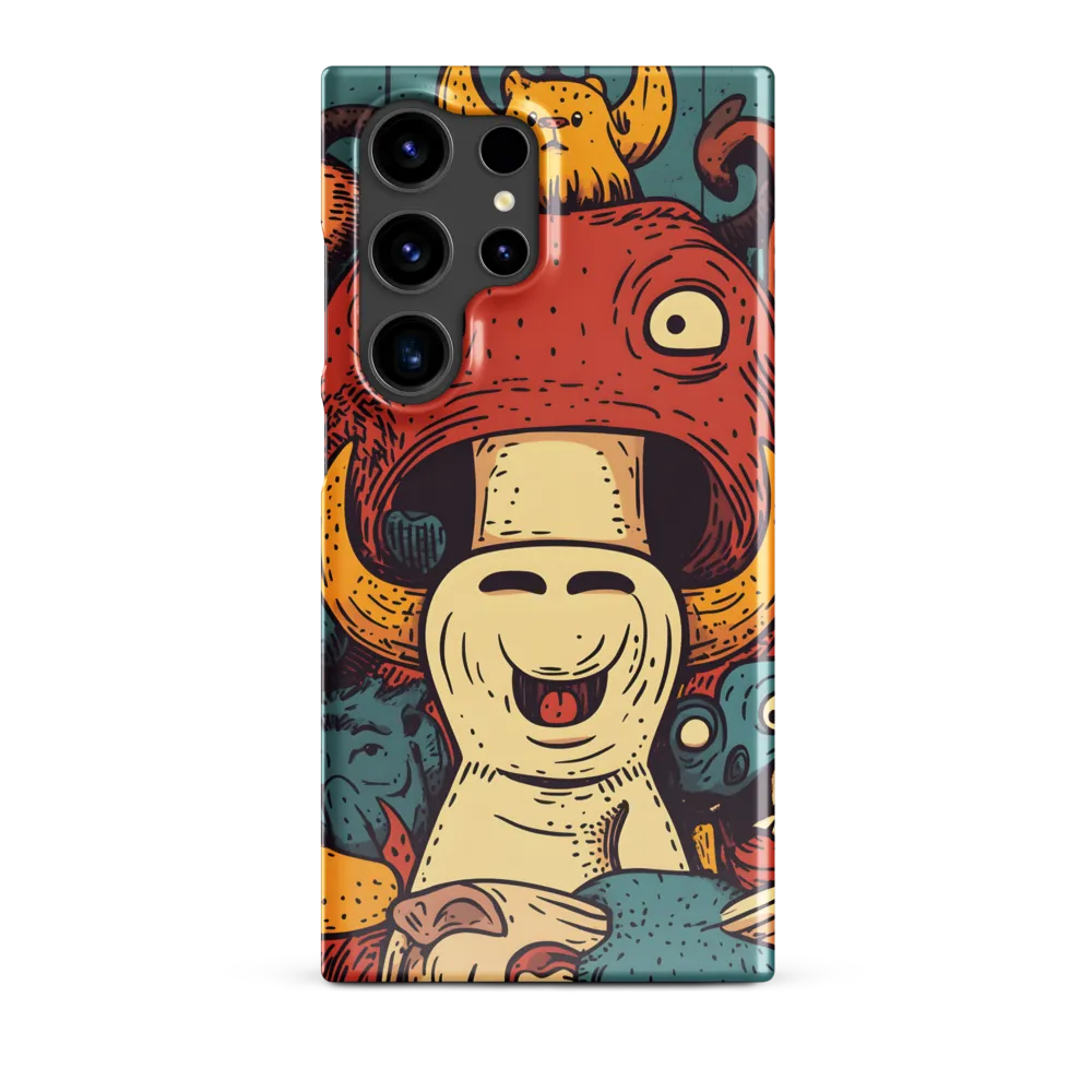 Whimsical Gathering of Creatures | Phone Case |  S24 Ultra | Snap Case | Glossy