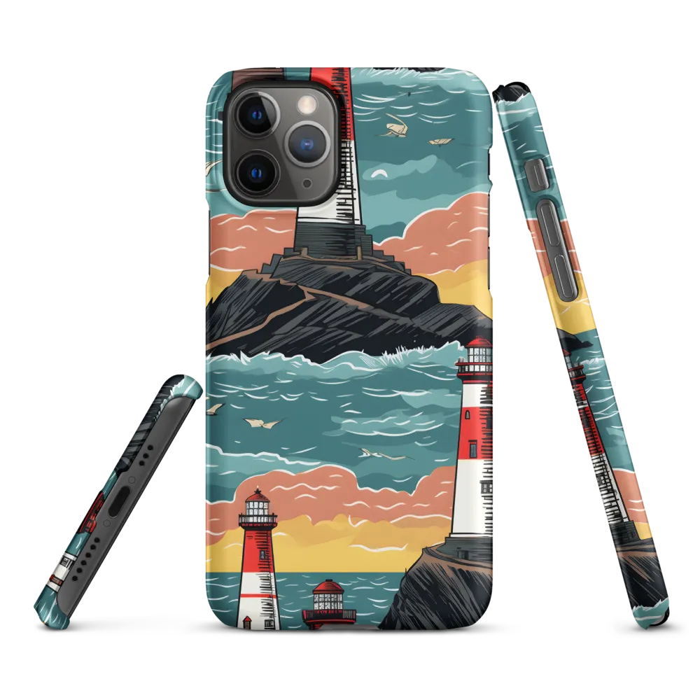 Lighthouses in a Whimsical Ocean