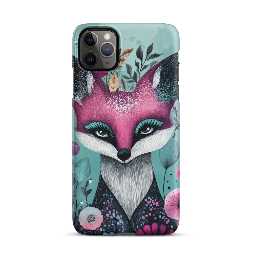 Whimsical Fox Among Blossoms
