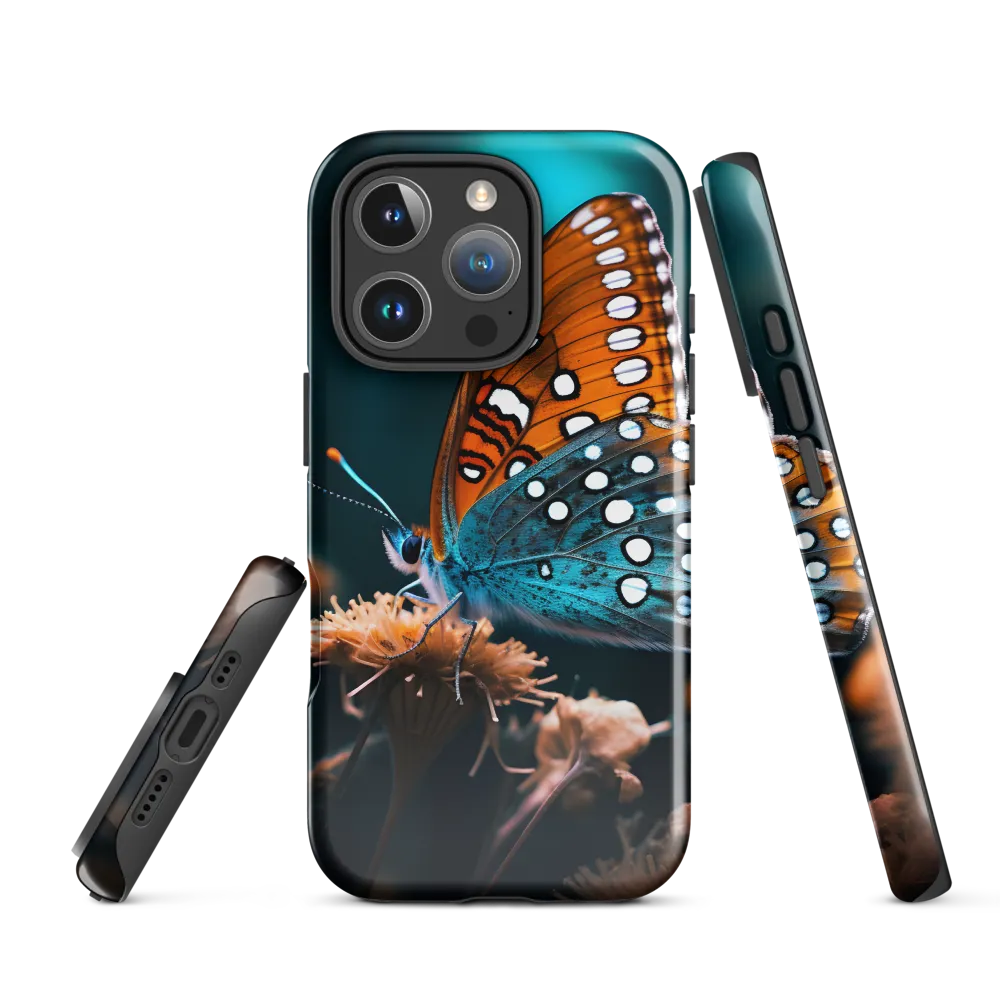 Whispers of Color: The Butterfly's Embrace