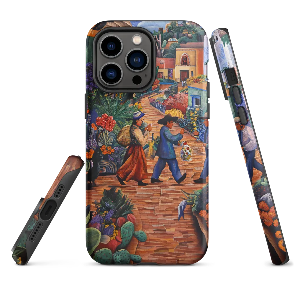 A Mosaic Journey Through Colorful Landscapes
