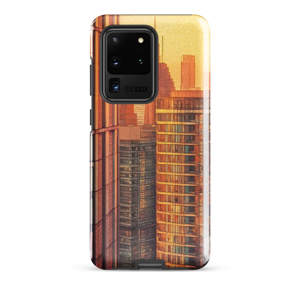 Urban Serenity at Sunset | Phone Case |  S20 Ultra | Tough Case | Glossy