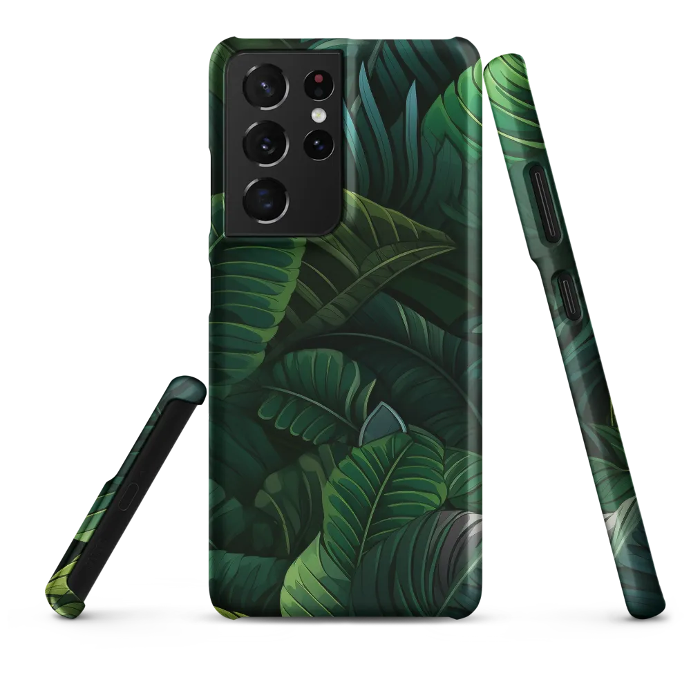 Lush Canopy: A Tropical Foliage Study