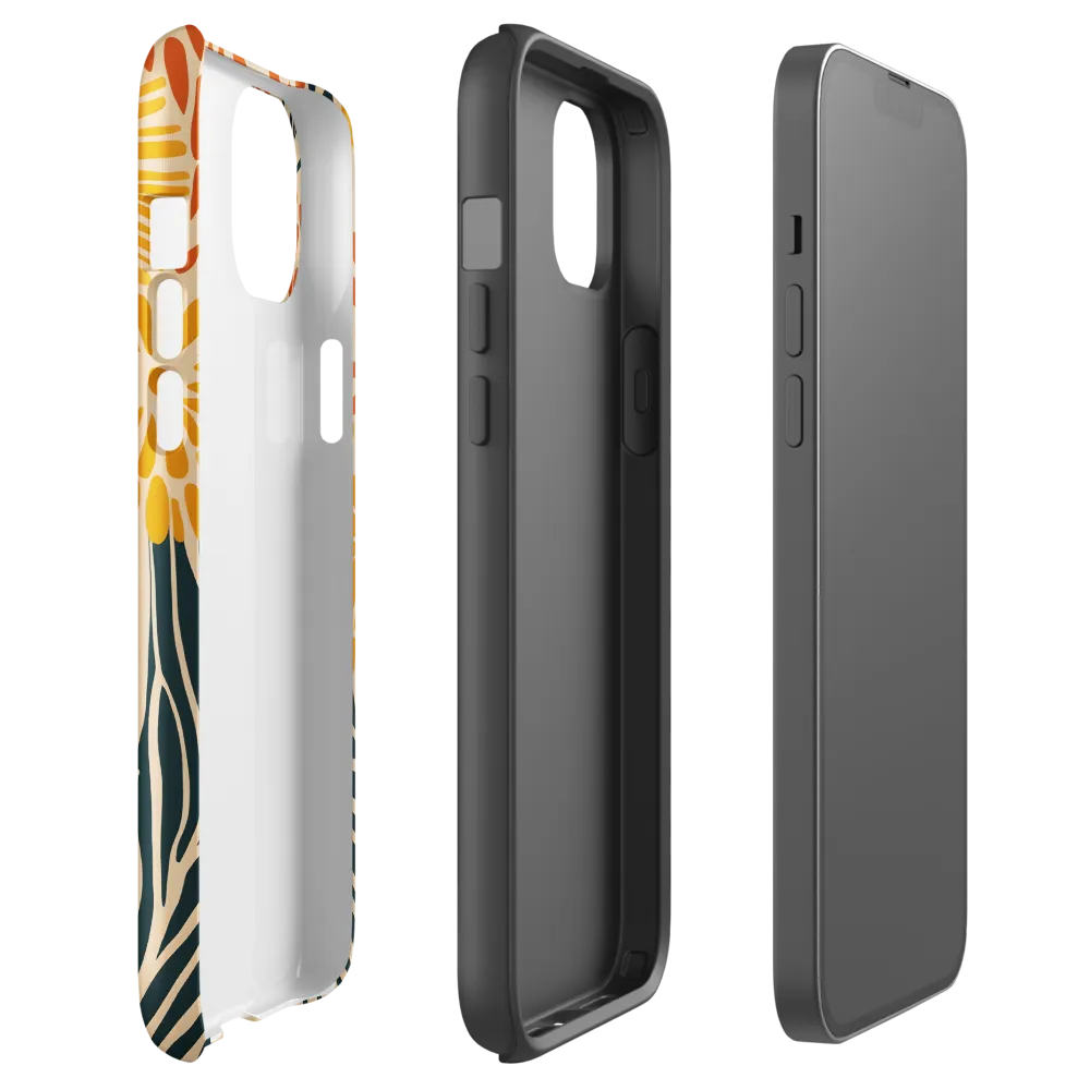 Serenity in Bloom | Phone Case |  14 Plus | Tough Case | Glossy