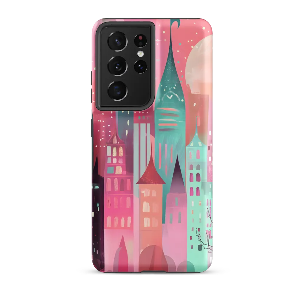 Whimsical City at Dusk