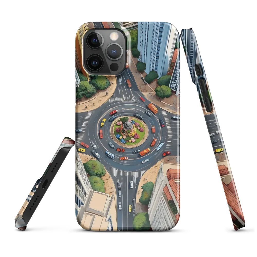 Urban Symphony: Aerial Vision of City Life