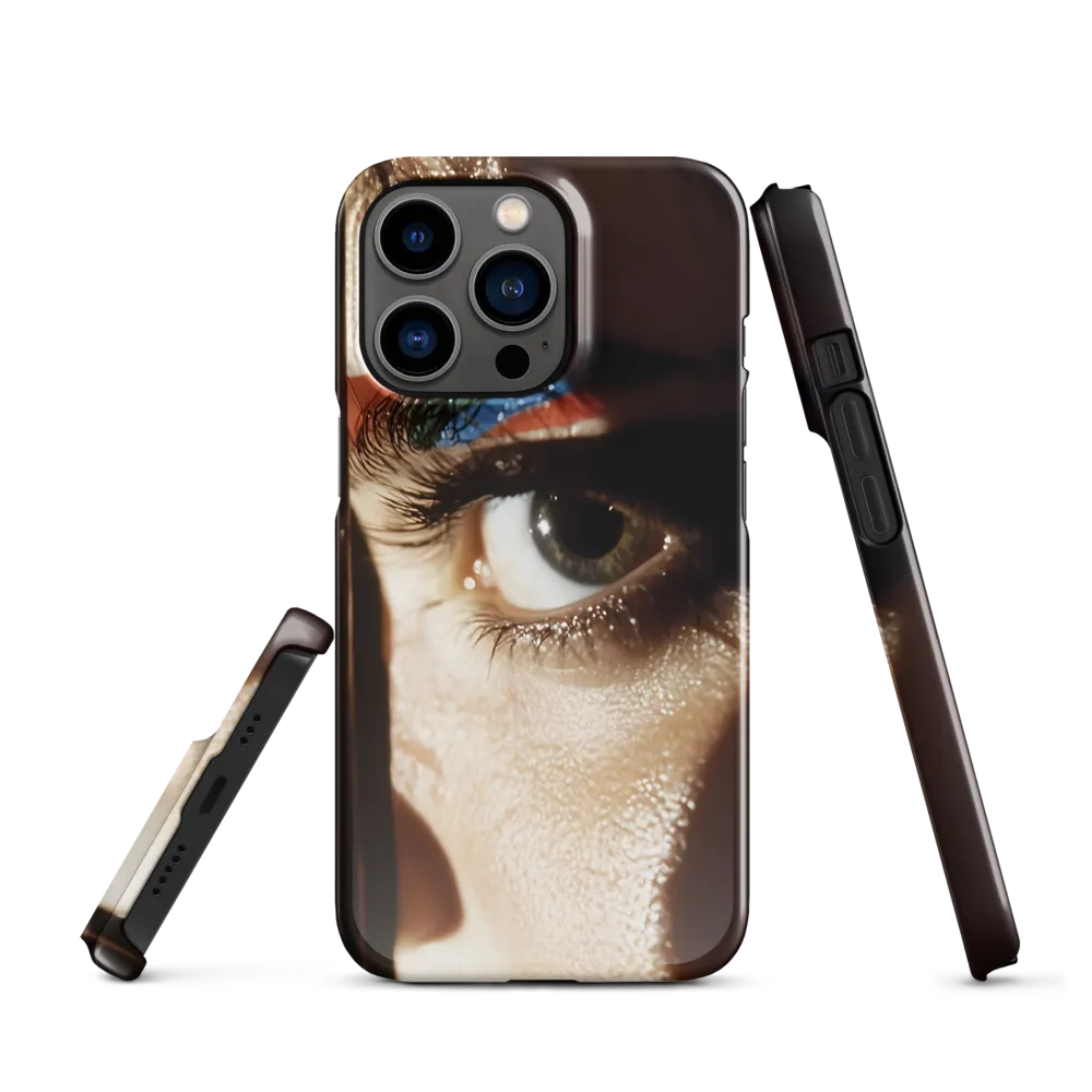 The Intensity of Gaze | Phone Case |  13 Pro | Snap Case | Glossy
