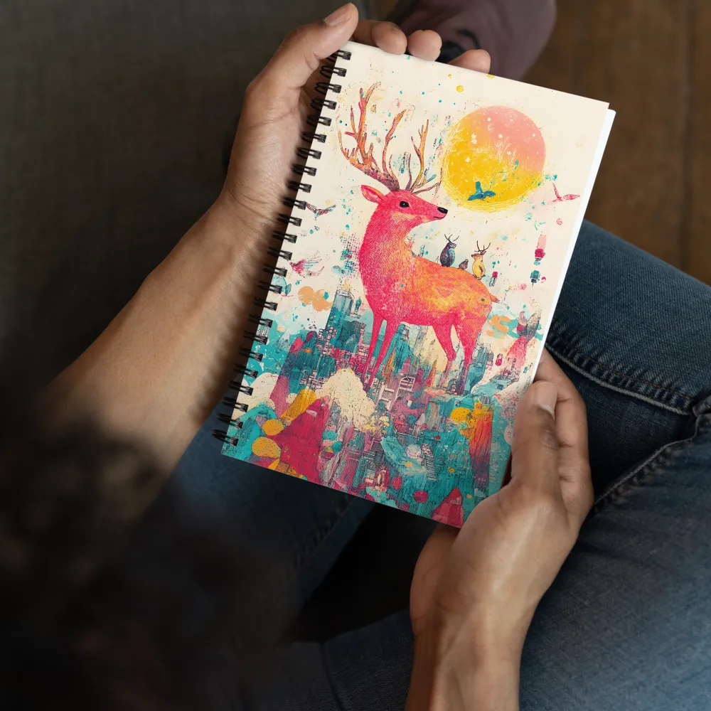 Whimsical Majesty | Spiral Notebook